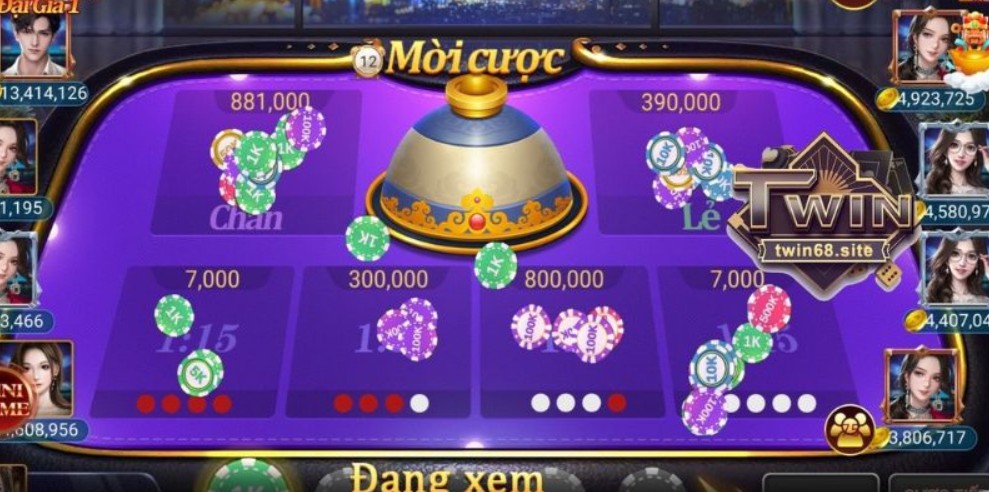 Trải nghiệm game xóc đĩa đổi thưởng CWIN sống động